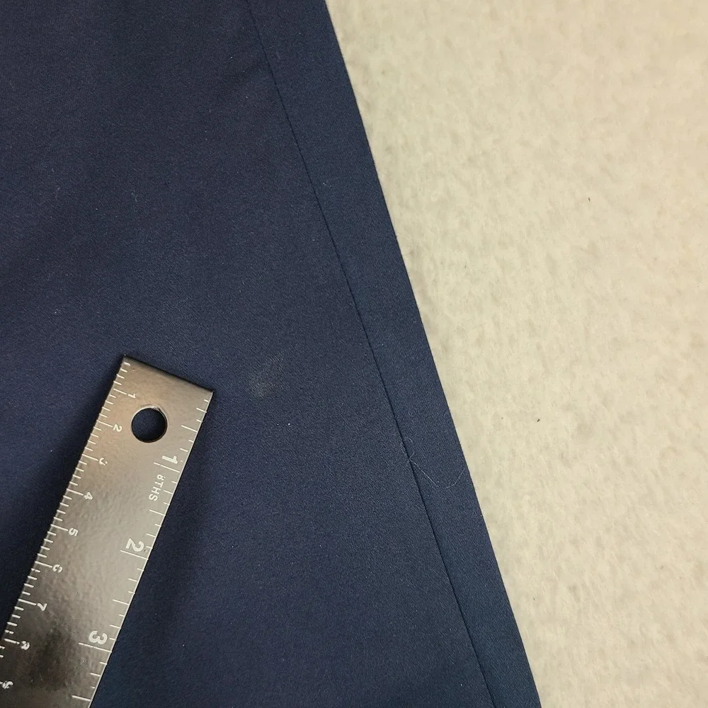 Guess Pants Mens 36x32 Blue Navy Slim Straight‎ Cotton Chino Khakis *
